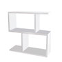 Hanah Home Mesa Auxiliar Life - Blanca, 60x60x20 cm